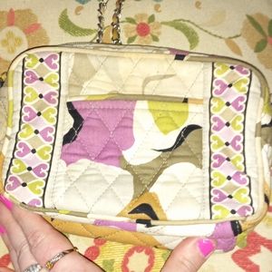 Vera Bradley Portabello Road Mini Chain Bag Crossbody Bag